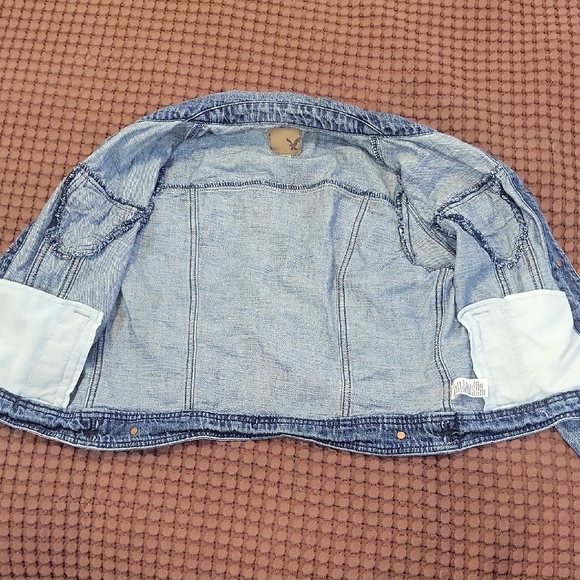 American Eagle Outfitters Blue Jean Jacket - Picture 5 of 13